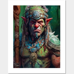 Orc Shaman Posters and Art